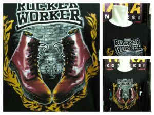 sablon plastisol kaos distro ciledug Tangerang